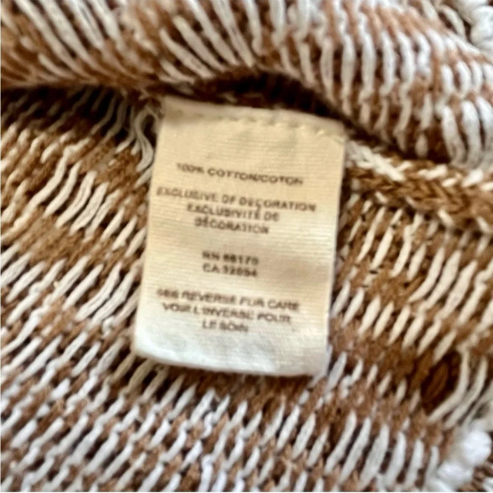 FREE PEOPLE Congo Crochet Mini Sweater Dress Tunic Tank Vest - Medium